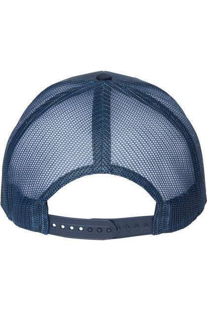 Atlantis Headwear Sustainable Trucker Cap Blue One Size 3