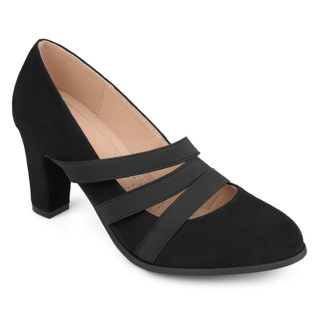 Journee Collection Loren Pump Grey US 6 2