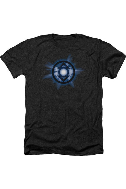 Gildan Green Lantern Indigo Glow T-Shirt Black XL 2
