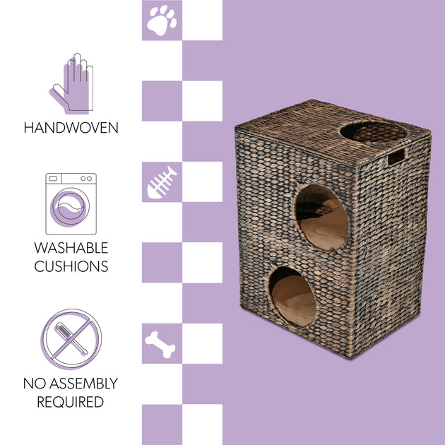 The Licker Store Jaxon Cat Condo White 3