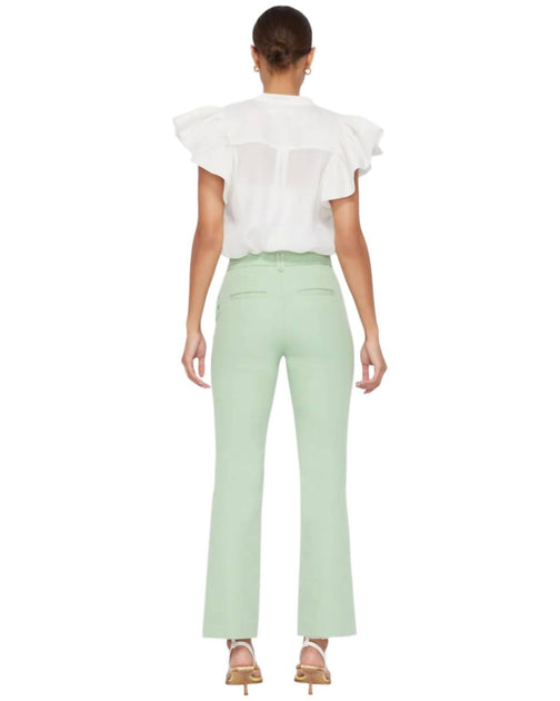 Jonathan Simkhai Tianna Cropped Pants Blue US 2 4