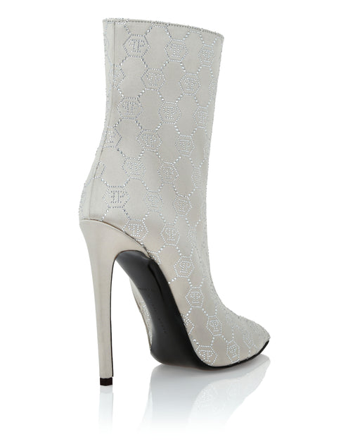 Philipp Plein High Heel Boots Beige EU 39 4