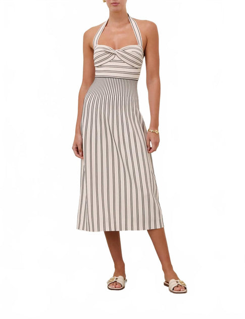 Zimmermann Daylight Twist Midi Dress Beige US 6 2