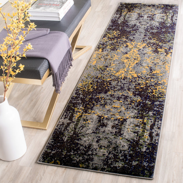Safavieh Monaco MNC223 Area Rug Grey Multi 3