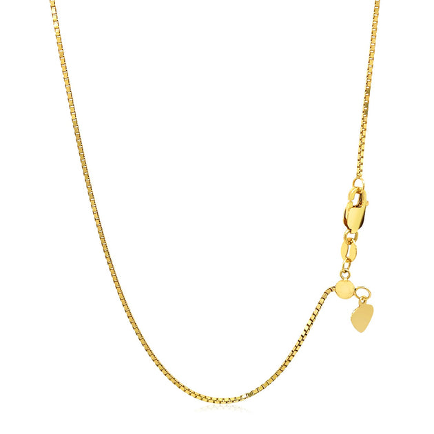 FASHNZFAB Box Chain Yellow Gold 4