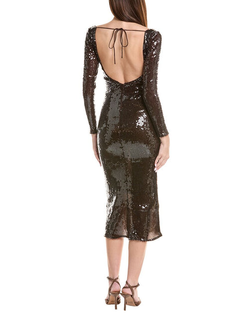 verona sequin maxi dress Bardot Tammy Fringe Dress Silver Elevate your style with Silk Satin Colors:Green 793 @CLASSIC-noir-red-leather