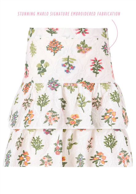 MARLO Lillian Skirt Ivory 4-6 Years 3