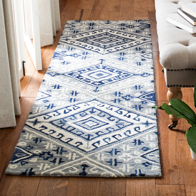Safavieh Aspen Teppich Grau Navy 3