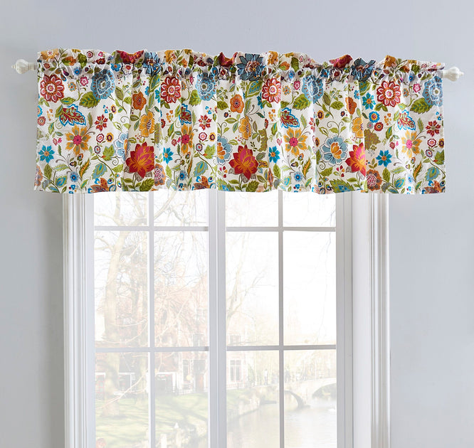 BreeBe Astoria Window Valance White 2