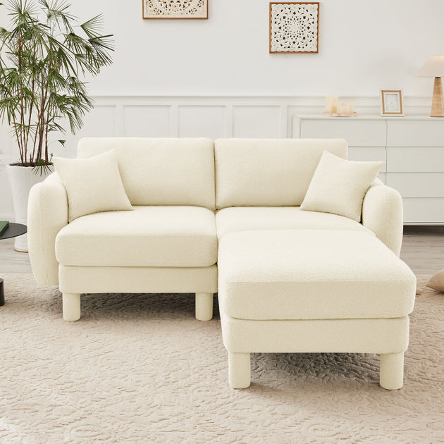 Streamdale Loveseat Beige 2