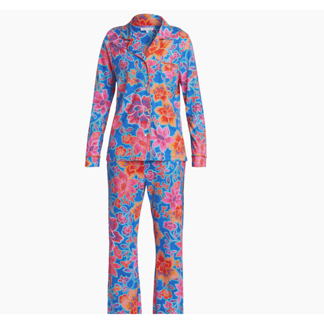 Johnny Was The Carly Cotton Blend PJ Set Daniela Multi XLarge 2