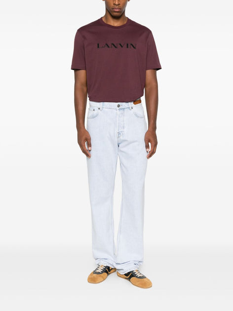 Lanvin Crew Neck T-Shirt Red Small 3