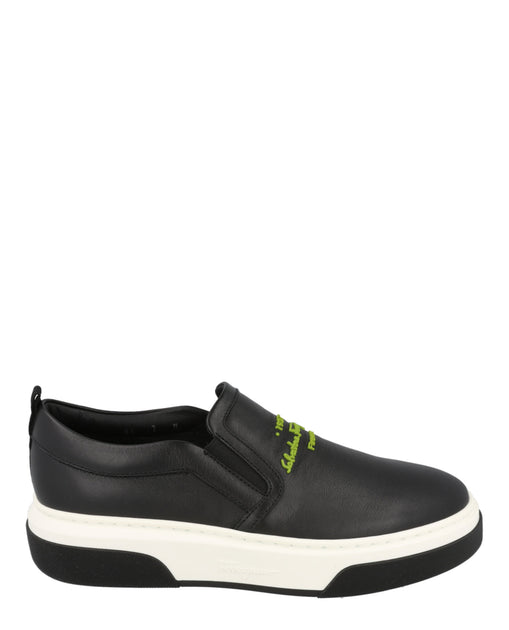スニーカー SALVATORE FERRAGAMO Multicolor Leather Cassina Sneakers FERRAGAMO Men's Cassina Leather Sneakers | Bloomingdale's