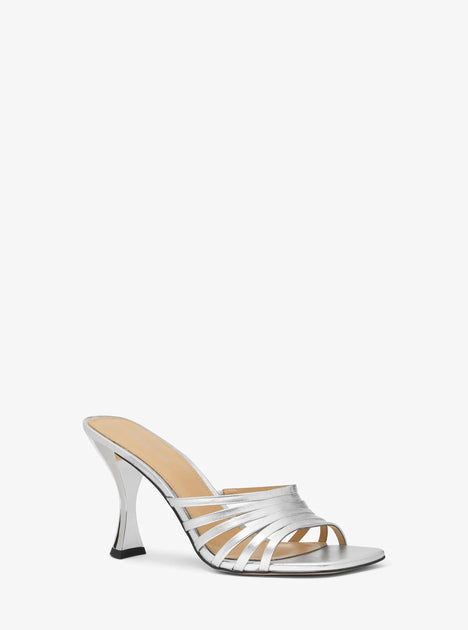 Michael Kors Haisley Sandal Silver US 5 2
