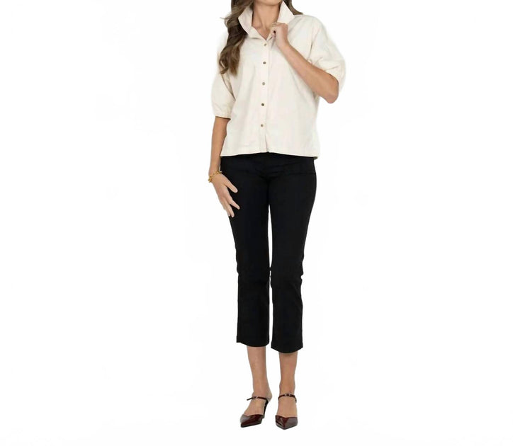 Emily McCarthy Bonny Top Beige XSmall 2