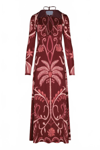 Johanna Ortiz Festive Performance Dress Red US 10 4
