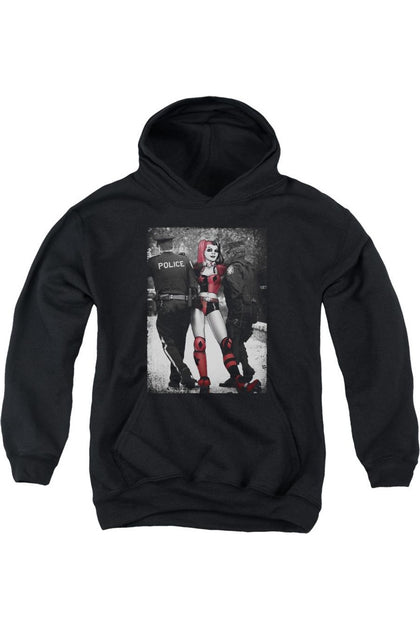 Gildan Batman Arrest Jugend Kapuzenpullover Schwarz S 2