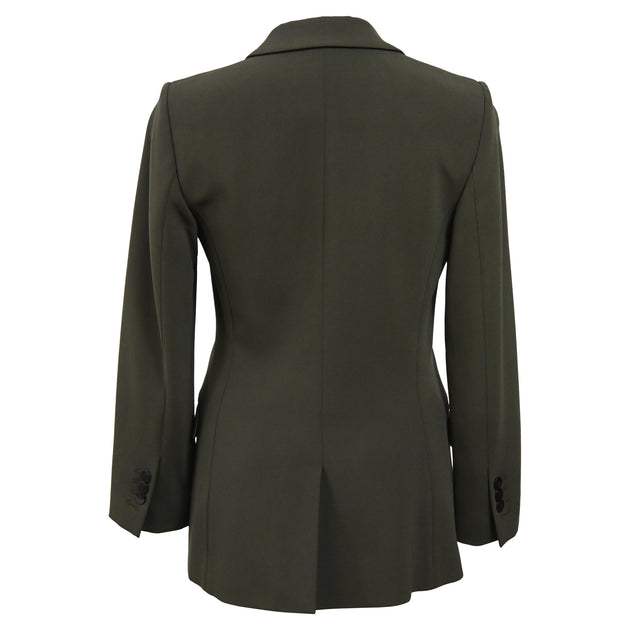Theory Single-Breasted Blazer Green US 0 4