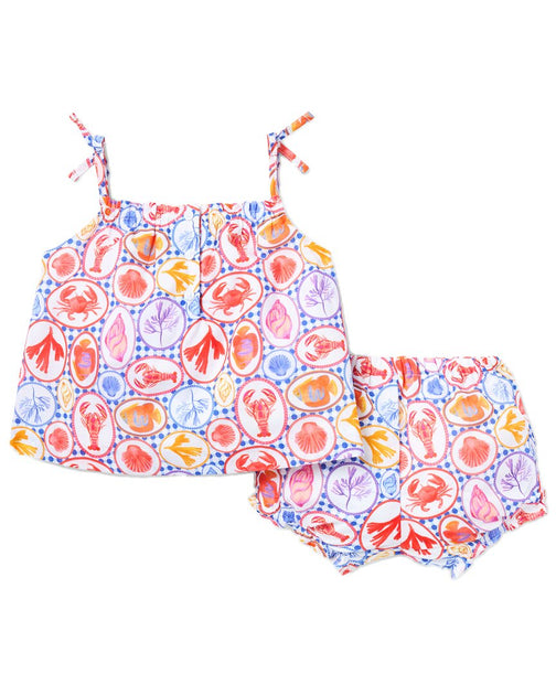 Janie and Jack Ocean Icon Matching Set Multi US 6X 3