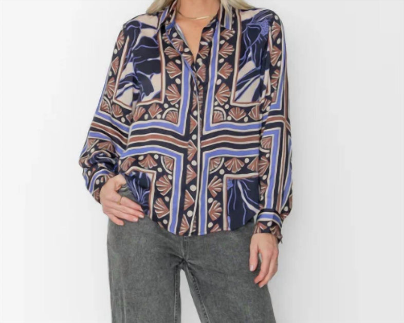 West Of Nadia Shirt Multi Small 3