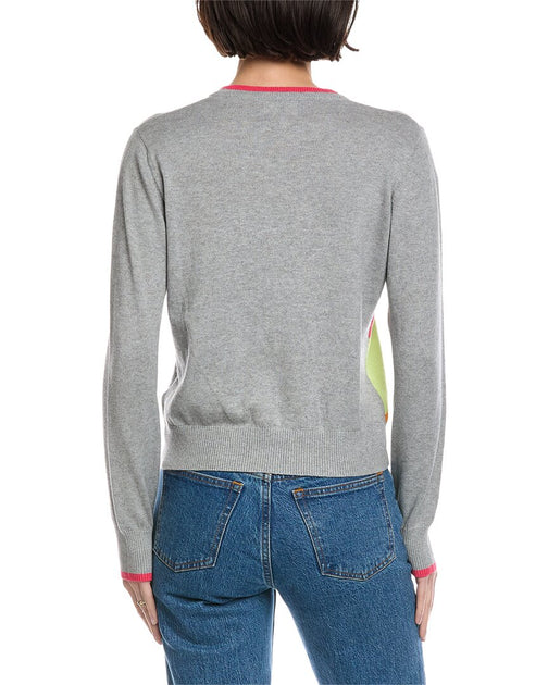 Brodie Cashmere Shooting Star Sweater Grey XL 3