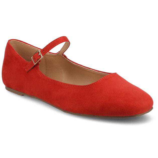 Journee Collection Carrie Mary Jane Flats Multi US 10 2