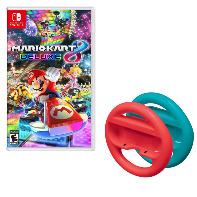 GameFitz Nintendo Switch Mario Kart 8 Red Blue 2
