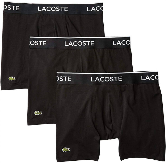Lacoste Classic Cotton Stretch Boxer Briefs Grey XXL 2