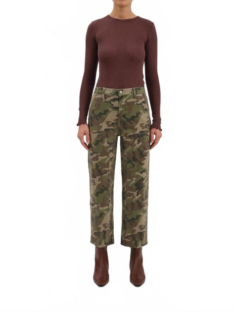 DAZE Sundaze Carpenter Crop High Rise Straight Jean Multi 25 2
