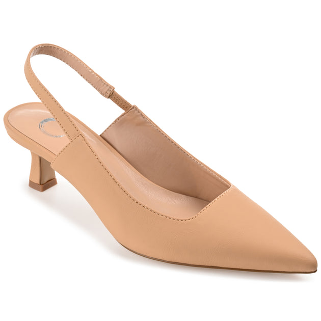 Journee Collection Paulina Pump Silver US 7.5 2