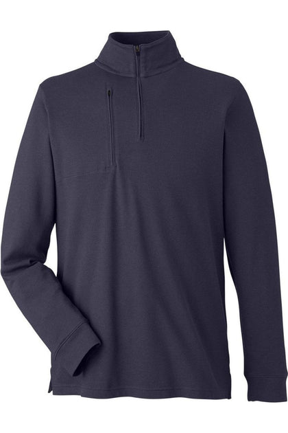 Devon & Jones New Classics Performance Quarter-Zip Pullover Bleu XXLarge 2