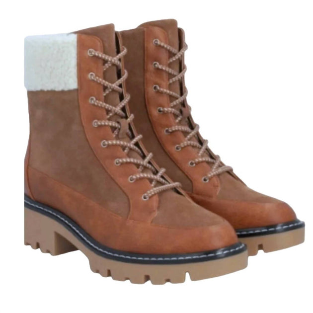 Violet & Red Alexa Bootie Brown US 7.5 2