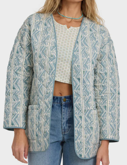 Billabong Day Dreamin Jacket Blue Small 2