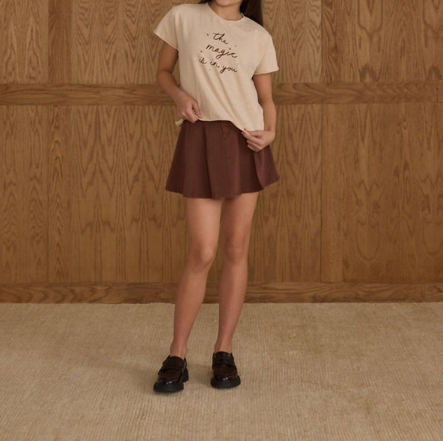 Rylee + Cru Vintage Tee Beige US 10 3