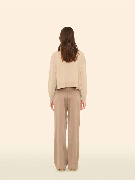 XIRENA Bella Wide Leg Pant Brown Medium 3