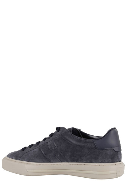 Hogan H691 Lace-Up Sneakers Grey UK 8 4