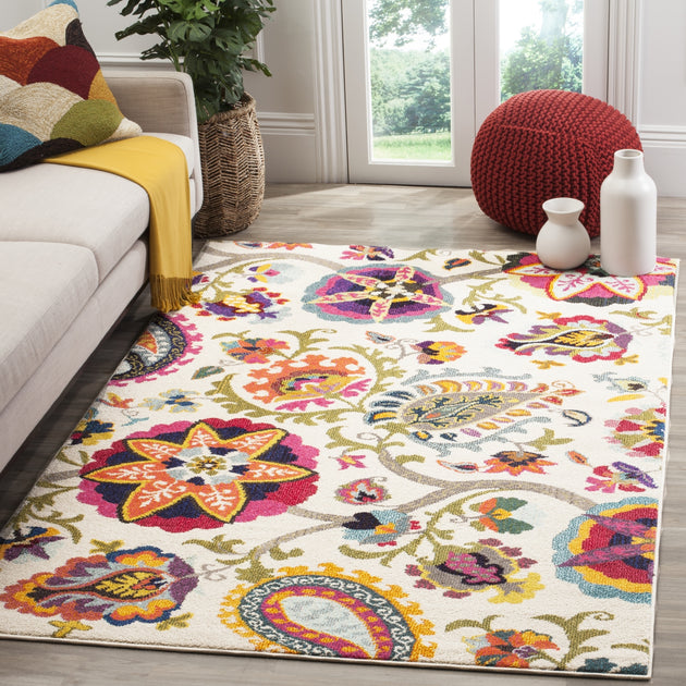 Safavieh MNC229 Area Rug Ivory Multi 2