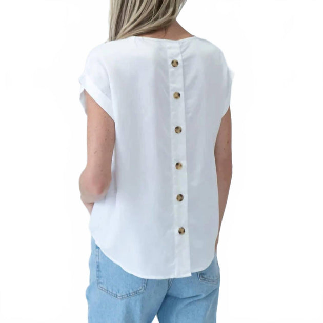 SIX/FIFTY Kaitlin Top Blue XSmall 3