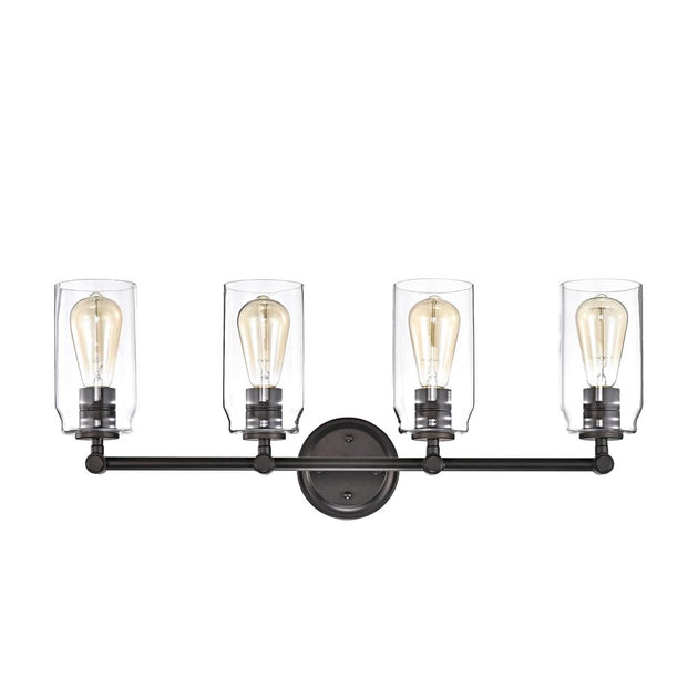 ChloeLighting JOYCE Bath Vanity Fixture Rubbed Bronze 28in 3