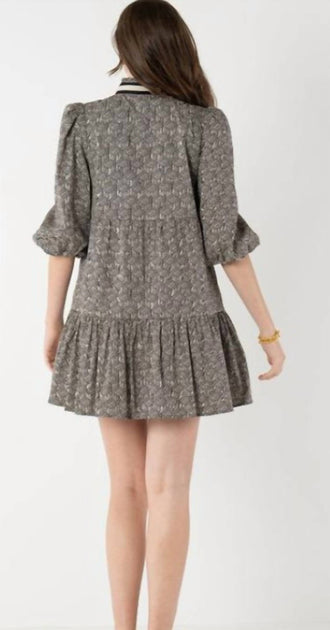 Emily McCarthy Sadie Dress Grey Small 3
