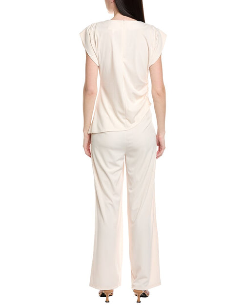 HL Affair Top and Pant Set White Large 3