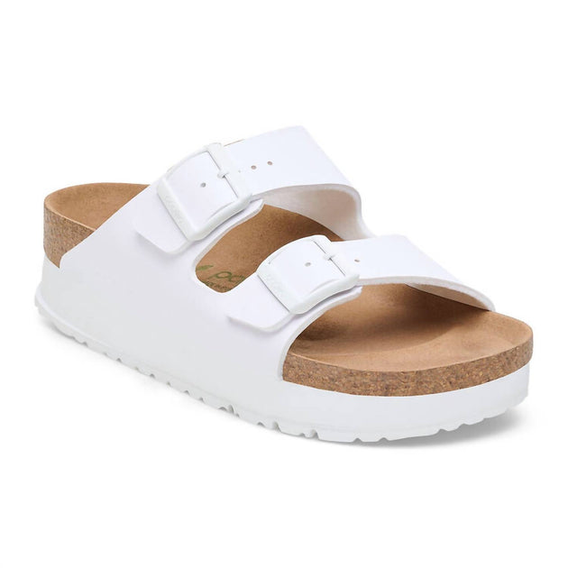 Birkenstock Arizona Pap Flex Platform Sandal White EU 40 3