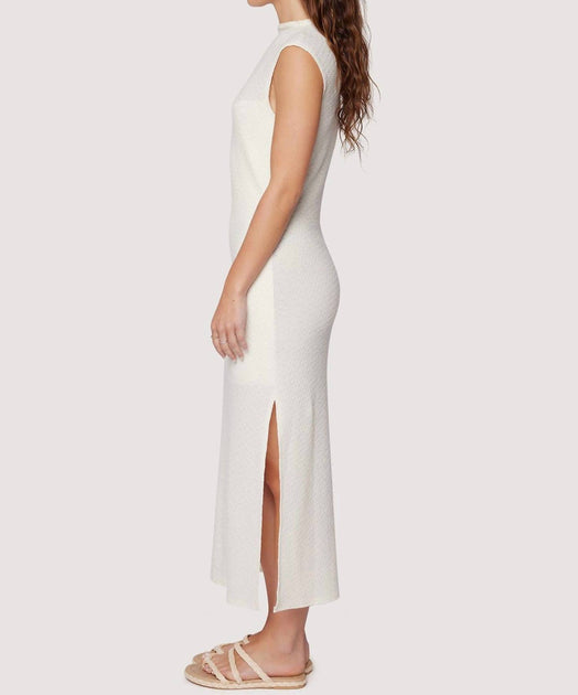 Lost + Wander Marseille Midi Dress White Medium 4