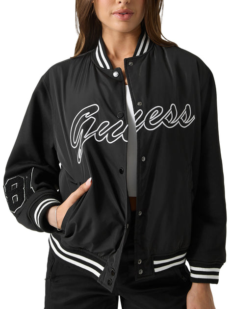 Guess Factory Georgina Varsity Veste Multi Petit 4