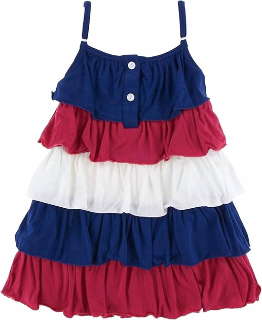 KICKEE Mädchen Kleid mit Rüschen 2