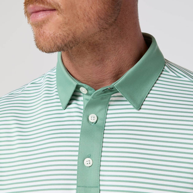 Mizzen + Main Versa Polo Manches Courtes Vert XXLarge 3