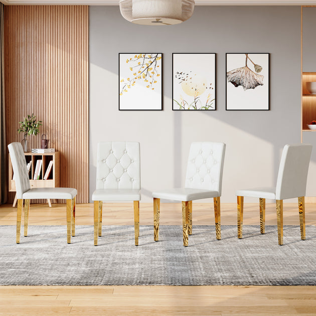 Streamdale 4-pack Dining Chair White 3