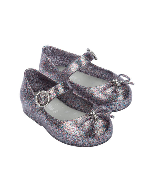 Mini Melissa Sweet Love Ballerina Flat Grey US 6 2