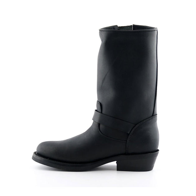 Grinders Rebel Unisex Western Leather Boots Black EU 43 3