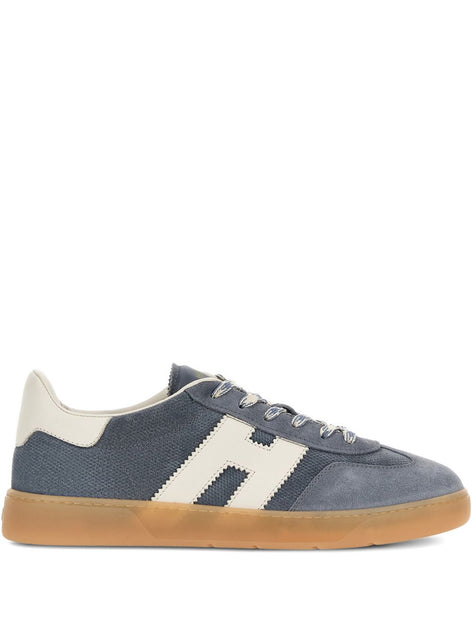 Hogan Textured Low-Top Sneakers Blue UK 9 2